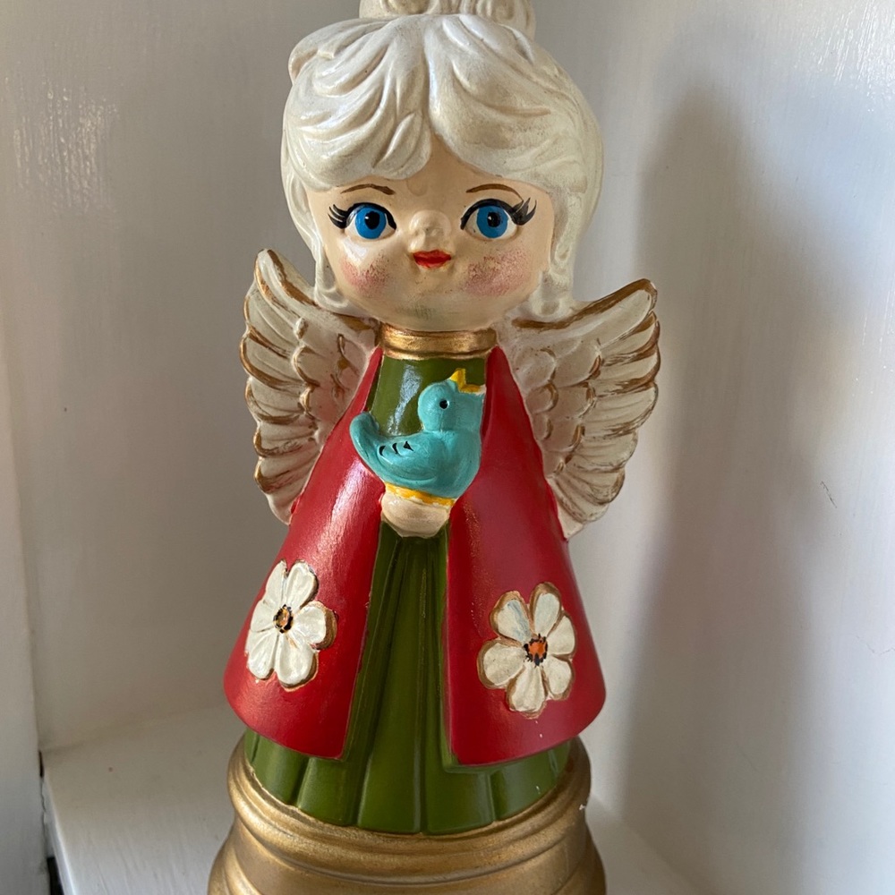 Vintage Ceramic Angel Figurine